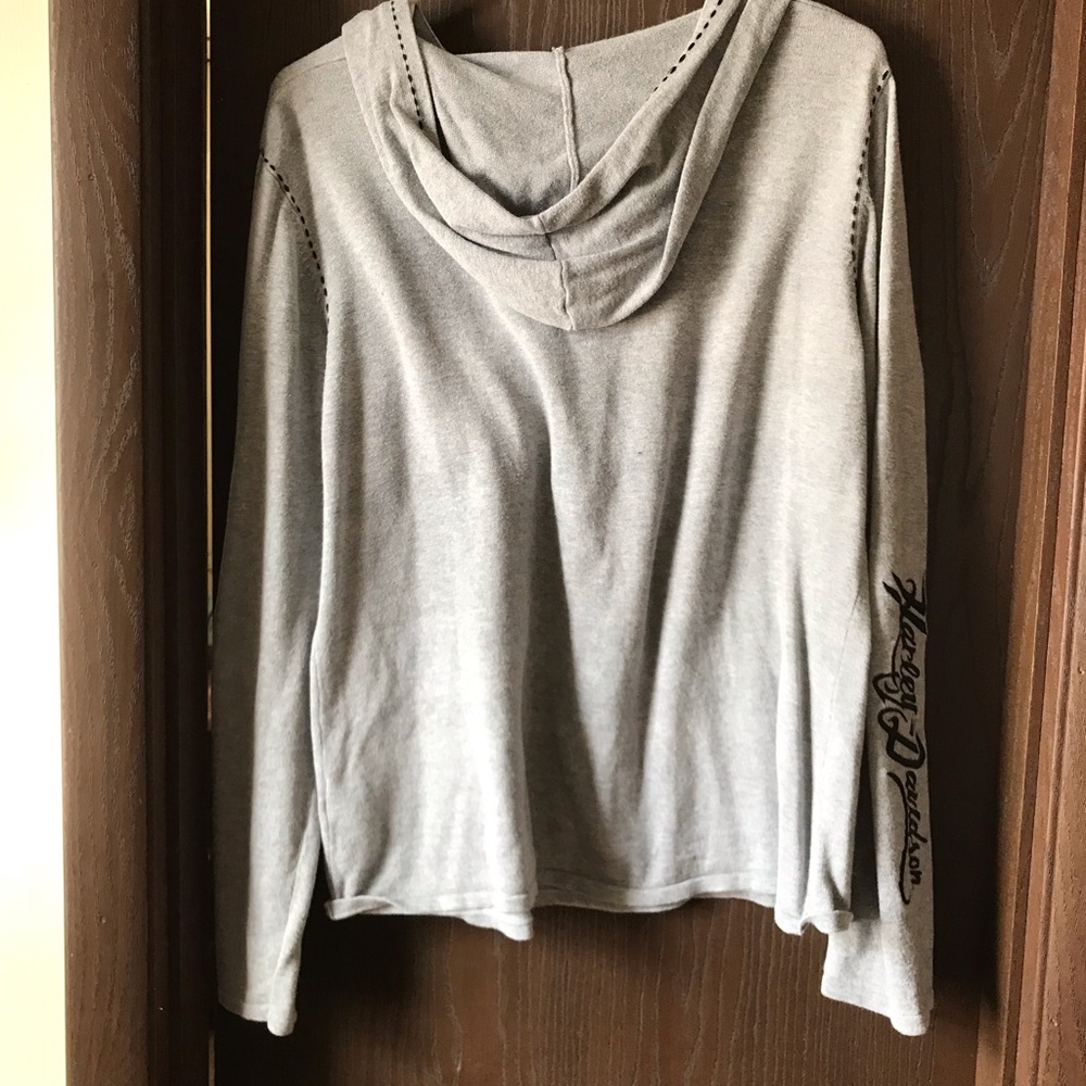 Ladies Harley Davidson zip up hoodie